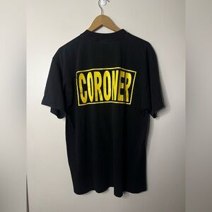 Vintage 90s Los Angeles LA County Coroner T Shirt Size XL